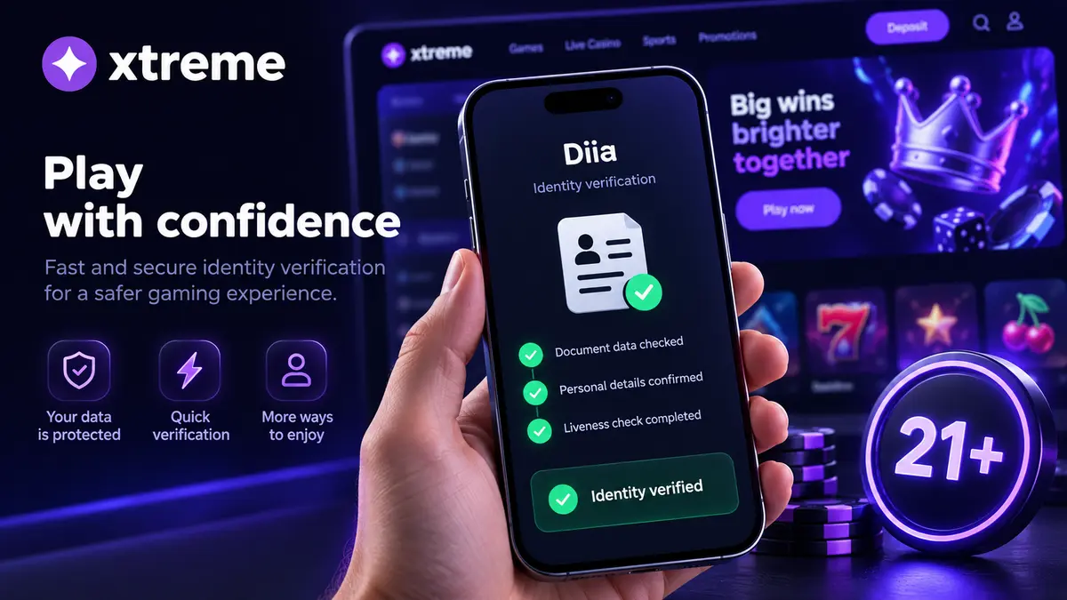 Checking xtreme registration and verification via Diia