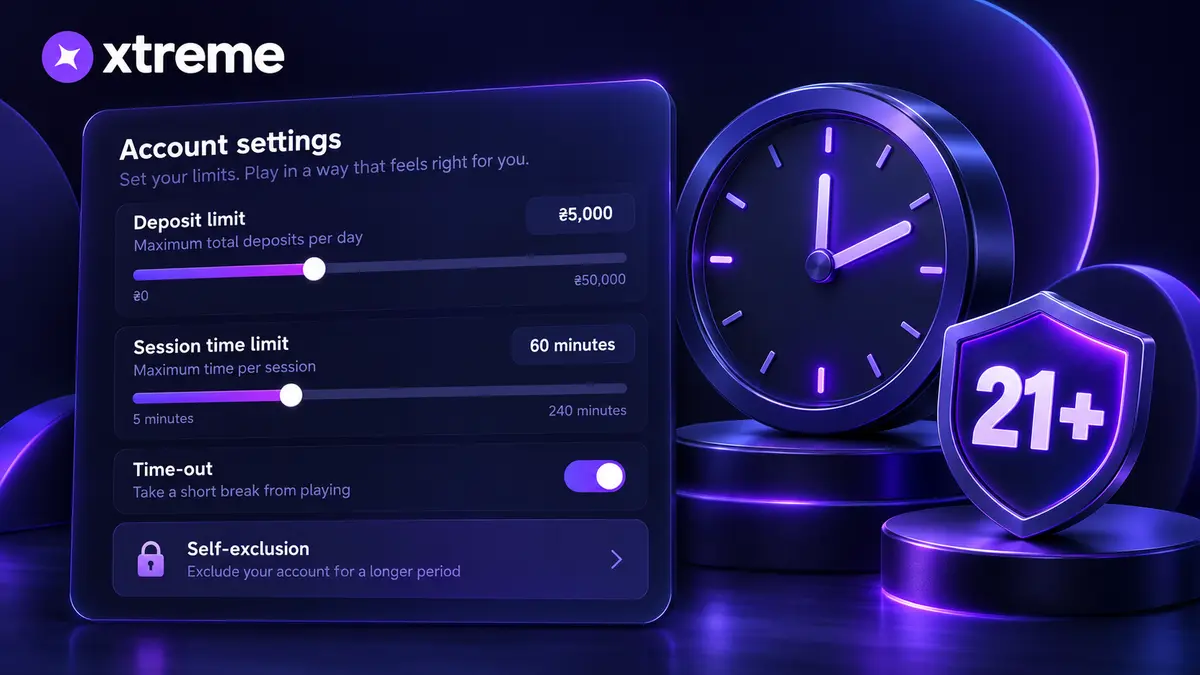 Xtreme casino responsible gaming tools with limits